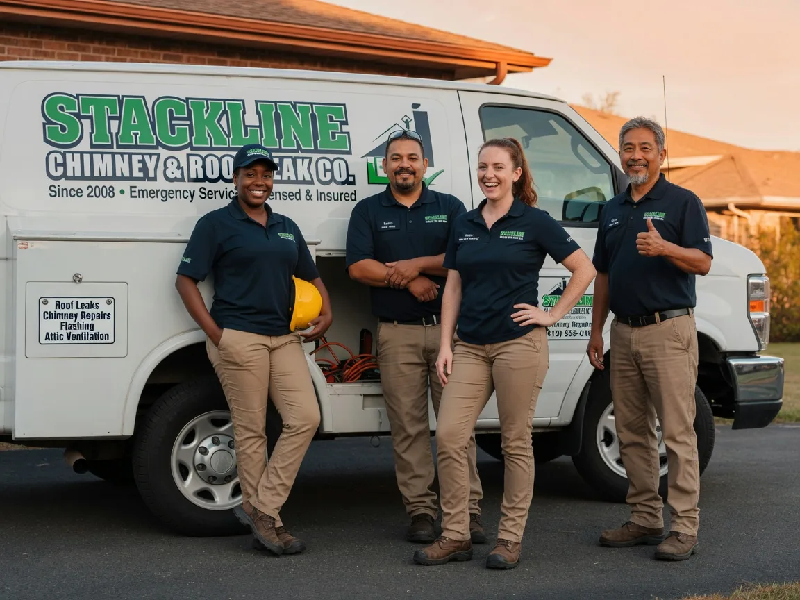 Chimney flashing repair company in Girard, PA